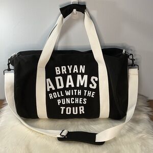 Bryan Adams "Roll With The Punches Tour" duffle bag NWOT